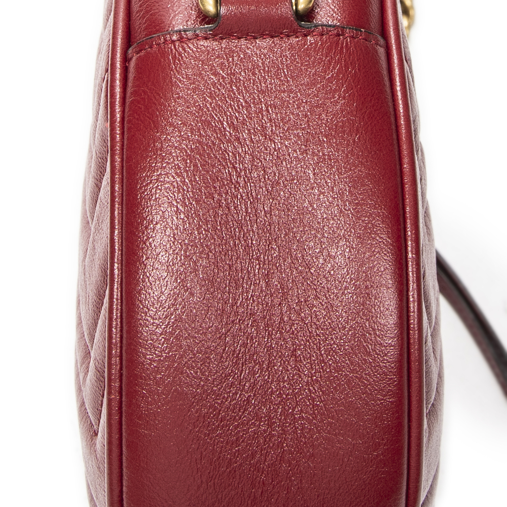Gucci Mini GG Marmont Round Crossbody - Picture 8 of 10